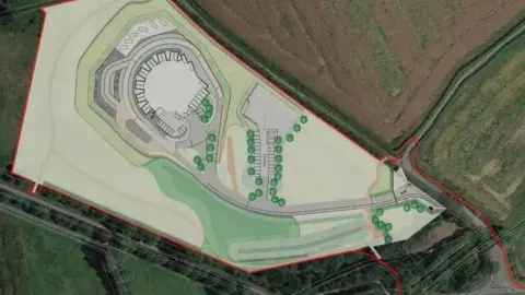 East Riding of Yorkshire Council Artist's impression of the location