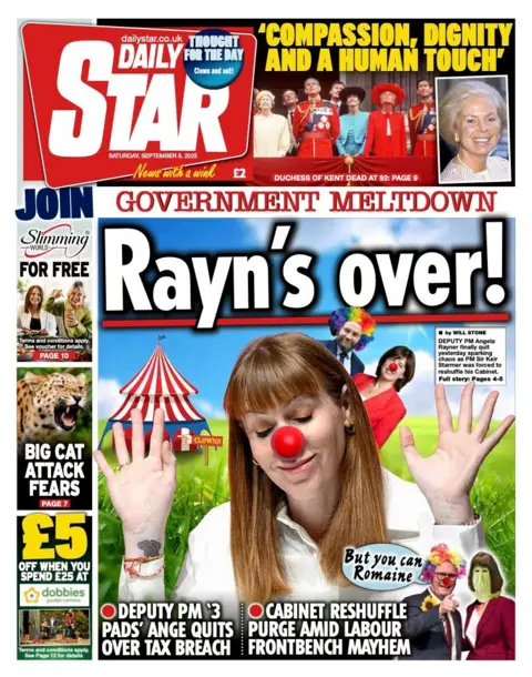  "Rayn's over".