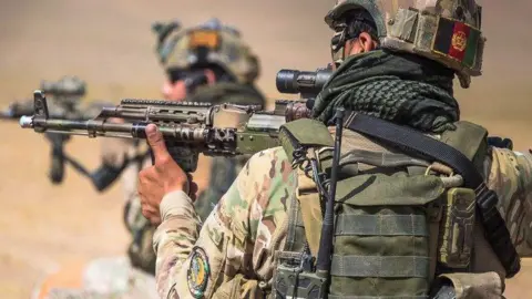 Ben Taggart Commandos from the Afghan 'Triples' units went into hiding after the Taliban took over the country.