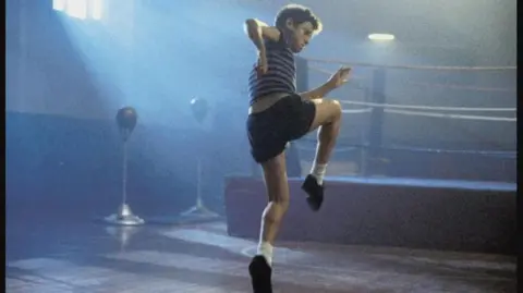 Working Title/BBC Films Character Billy Elliot practising his dancing in the 2000 film of the same name 