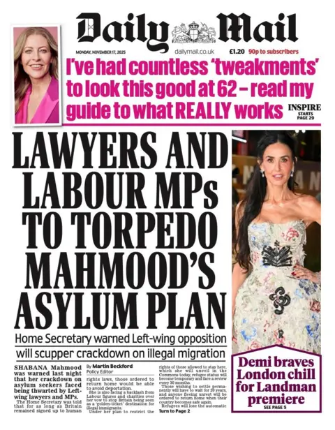 “Lawyers and Labour MPs to torpedo Mahmood's asylum plan”.