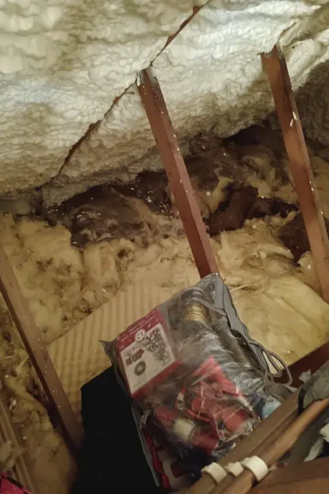 insulation in the loft of a house