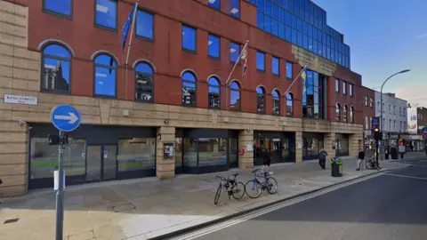 A street view of the Hammersmith and Fulham Council office on King Street.
