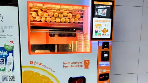 Getty Images An iJooz orange juice machine