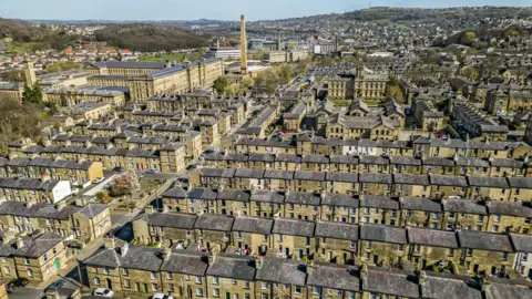 Geoff Griffiths/Getty Images Overhead view of Saltaire