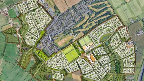 Plans to build more than 2,100 new homes on edge of Derby by Parker Strategic Land.