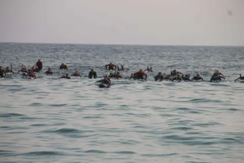 Hayle Surf Life Saving Club Paddleboarders