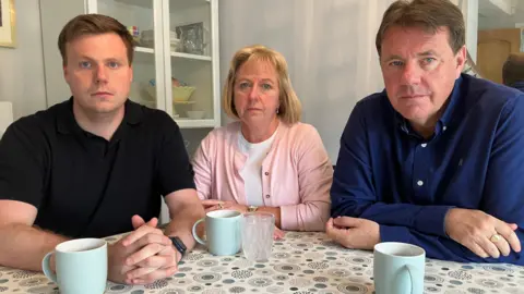 BBC Jack O'Sullivan's brother, mother and father