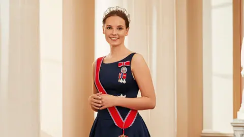 Norway's Princess Ingrid Alexandra poses for an official photograph