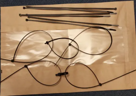 Dyfed-Powys Police Cable ties