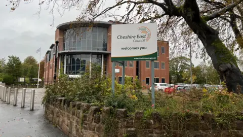 BBC Cheshire East Council's headquarters at Westfields
