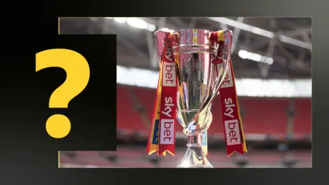 Championship play-off final trophy