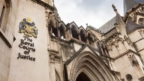 The Royal Courts of Justice which include the Court of Appeal in London