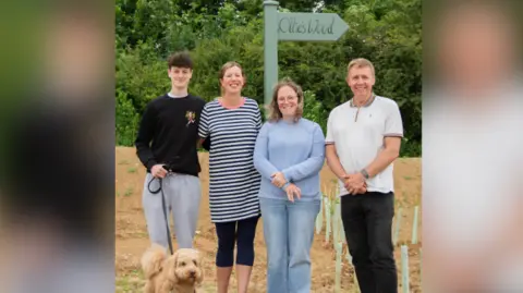Creating Nature’s Corridors Harry, Jo, Vhari Russell, and James 