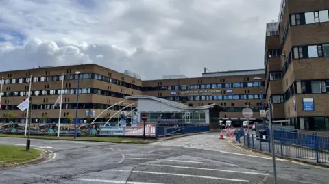 PA Media Queen's Medical Centre in Nottingham