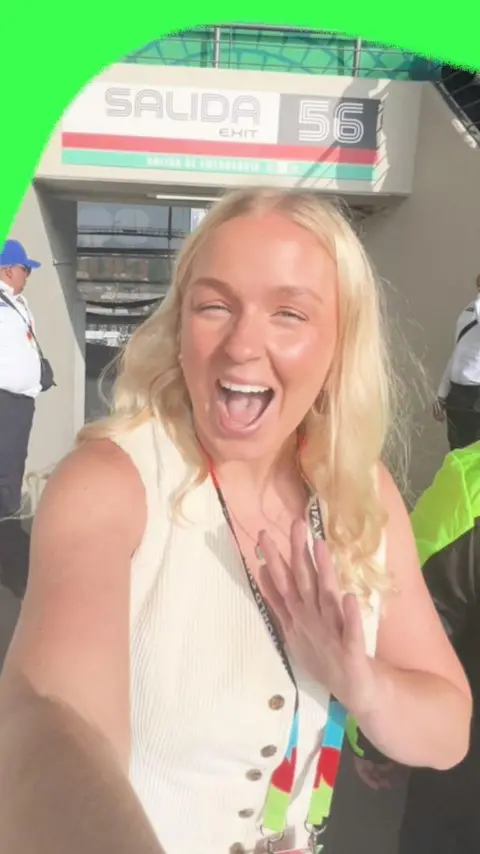 BBC Sport reporter Elizabeth Conway