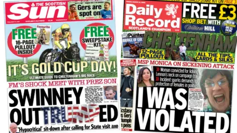 Scotland's papers: 14 March