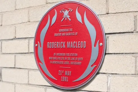 FBU Red plaque