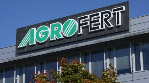 Sean Gallup/Getty Images A view of the corporate headquarters of Agrofert, a company owned by Czech Prime Minister Andrej Babis, 