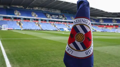 A corner flag at the Select Car Leasing Stadium, the home of Reading Football Club