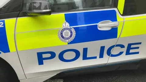BBC Guernsey police car