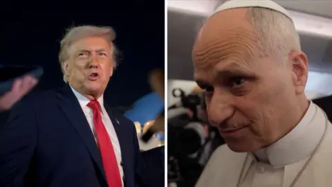 Trump and Pope Leo