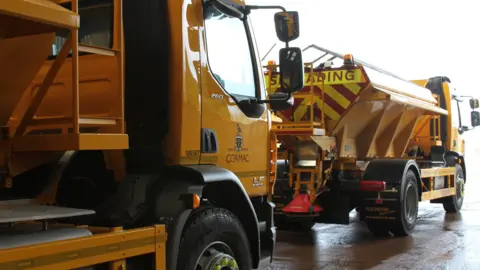 Cornwall Council Two gritters 