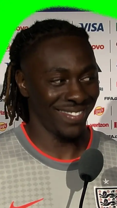 Eberechi Eze talking after the game