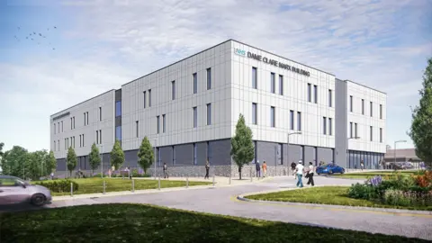 Suffolk and North East Essex Integrated Care Board An artist's impression of the Essex and Suffolk Elective Orthopaedic Centre