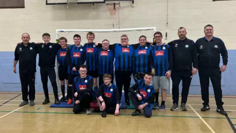 BBC Howden AFC Legends team photo