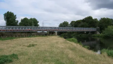 Pablo Haworth Walton on Trent bridge