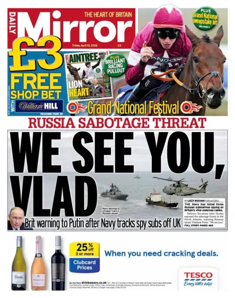  “We see you, Vlad”.