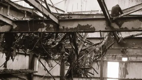 MANX NATIONAL HERITAGE Summerland after the fire