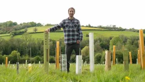 PA Media Woodland Trust tree planting