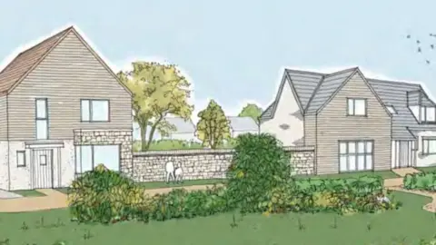  Newland Homes Illustrative view of what Cricklade homes would have looked like