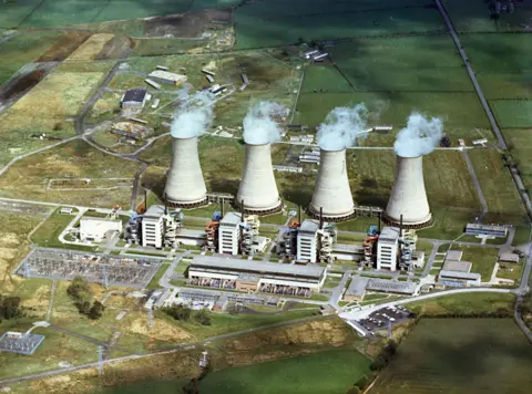 Courtesy Nuclear Restoration Services Aerial view of Chapelcross