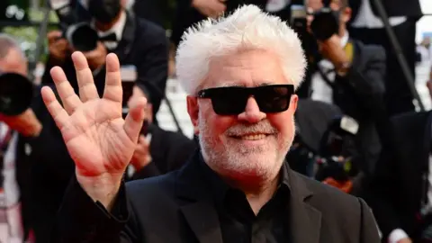 EPA Pedro Almodovar at the 2021 Cannes Film Festival