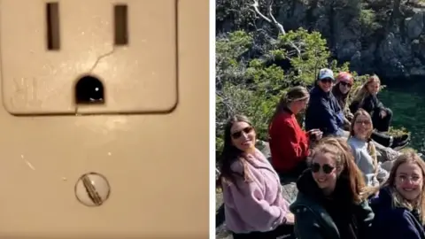 A group of young women were on vacation in British Columbia and were shocked after their discovery.