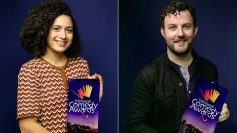 Edinburgh Comedy Awards Rose Matefeo and Ciaran Dowd