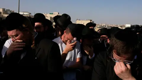 AFP Mourners in Jerusalem, 30 April