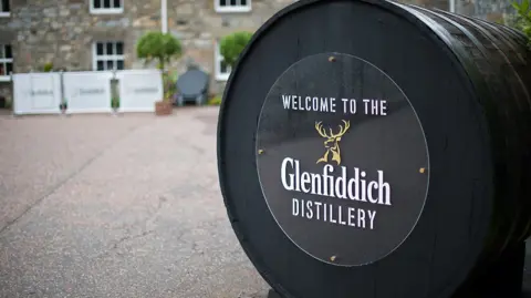 Getty Images Glenfiddich distillery