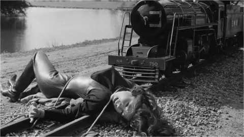 Getty Images Diana Rigg and John Steed