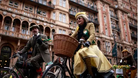 BENJAMIN CREMEL Hailed as 'the metropolitan bicycle ride with a bit of style', the Tweed Run started in 2008 with just a small group of friends and now sells out every year with 1,000 tweed-clad cyclists taking part.