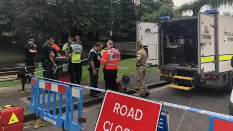 SCAS HART Bomb disposal team