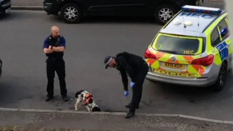 Bromley stab scene