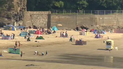 BBC Saundersfoot beach