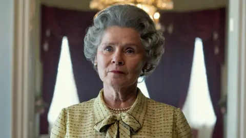 Netflix Imelda Staunton in series dive of The Crown