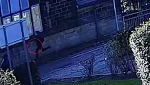 West Yorkshire Police Bardia Shojaeifard seen running on CCTV