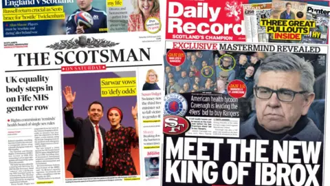 Scotland's papers: 22 February