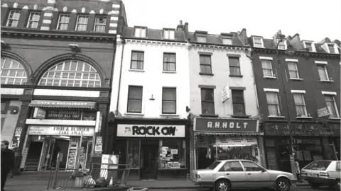 Ace Records Record shop on street